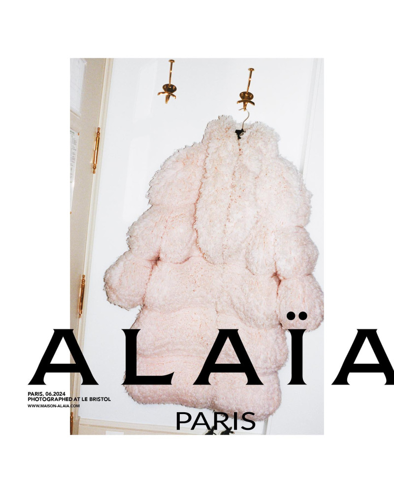 Alaia advertisement for Pre-Fall 2024