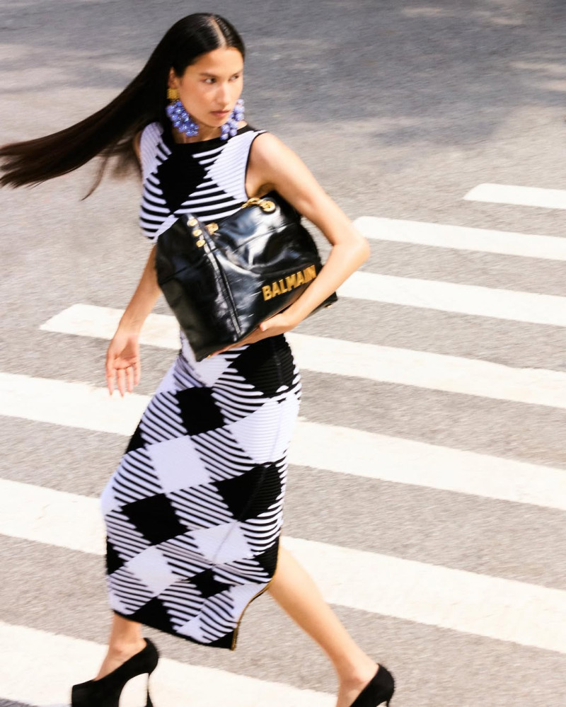 Balmain advertisement for Autumn/Winter 2024