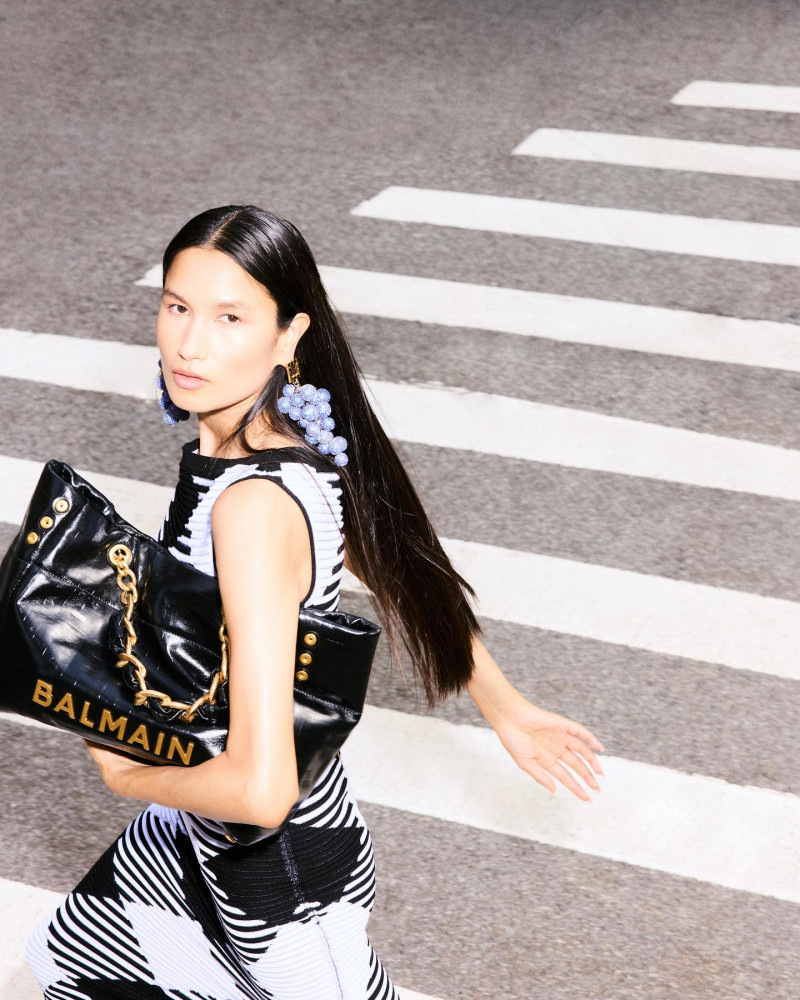 Balmain advertisement for Autumn/Winter 2024