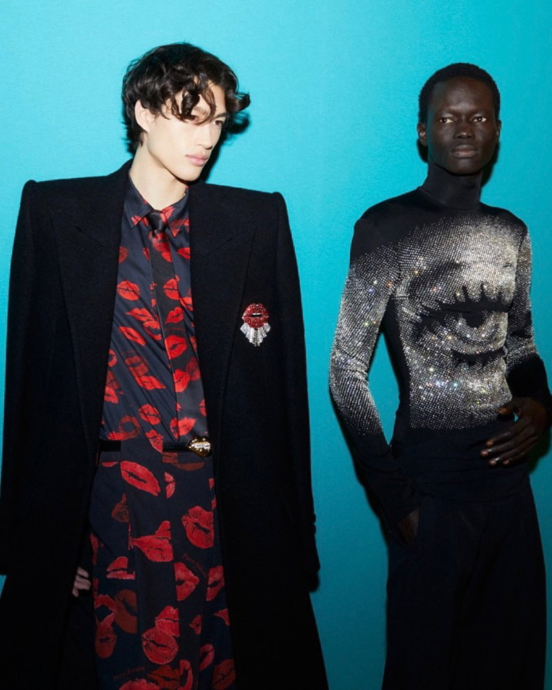 Balmain advertisement for Autumn/Winter 2024