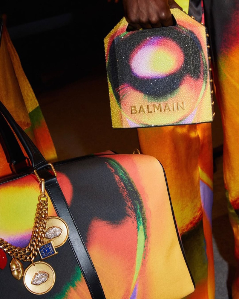 Balmain advertisement for Autumn/Winter 2024