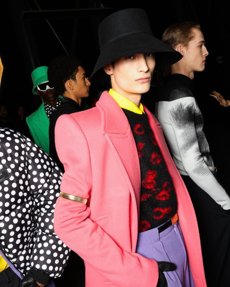 Balmain advertisement for Autumn/Winter 2024