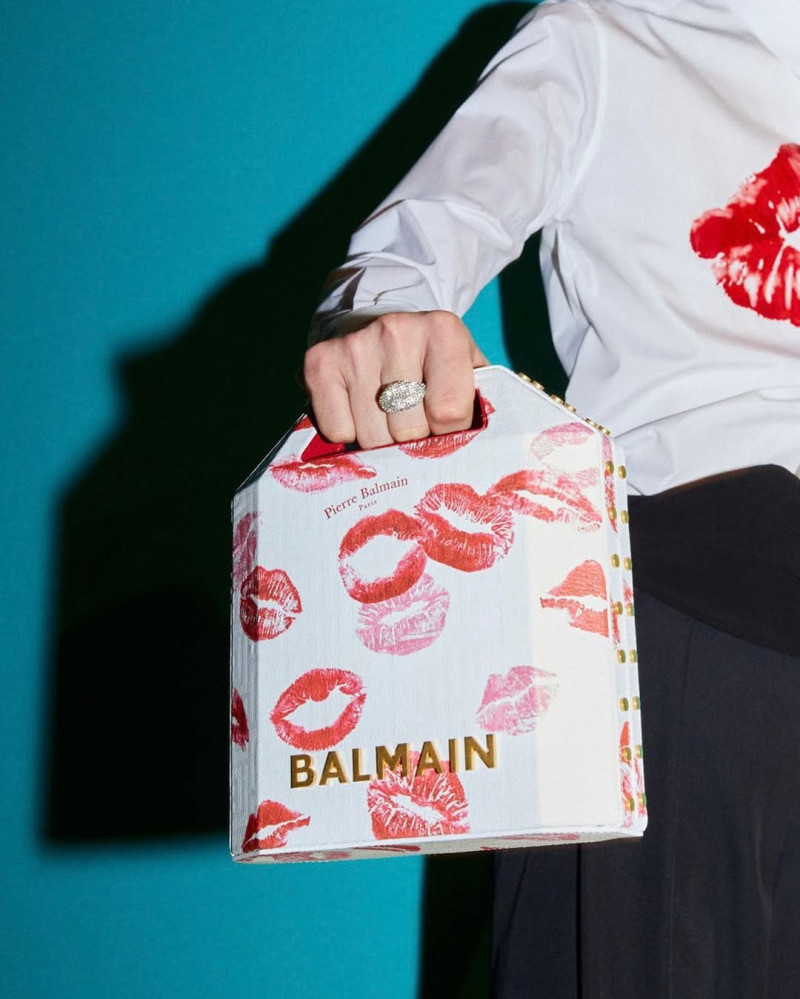 Balmain advertisement for Autumn/Winter 2024