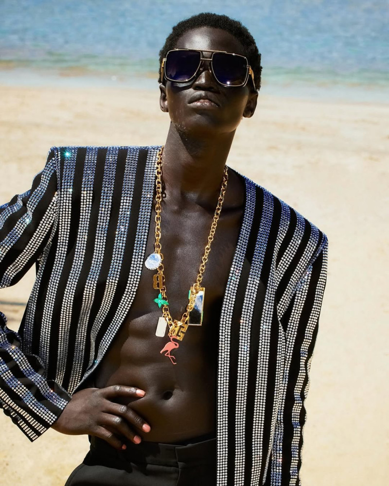 Balmain advertisement for Pre-Fall 2024