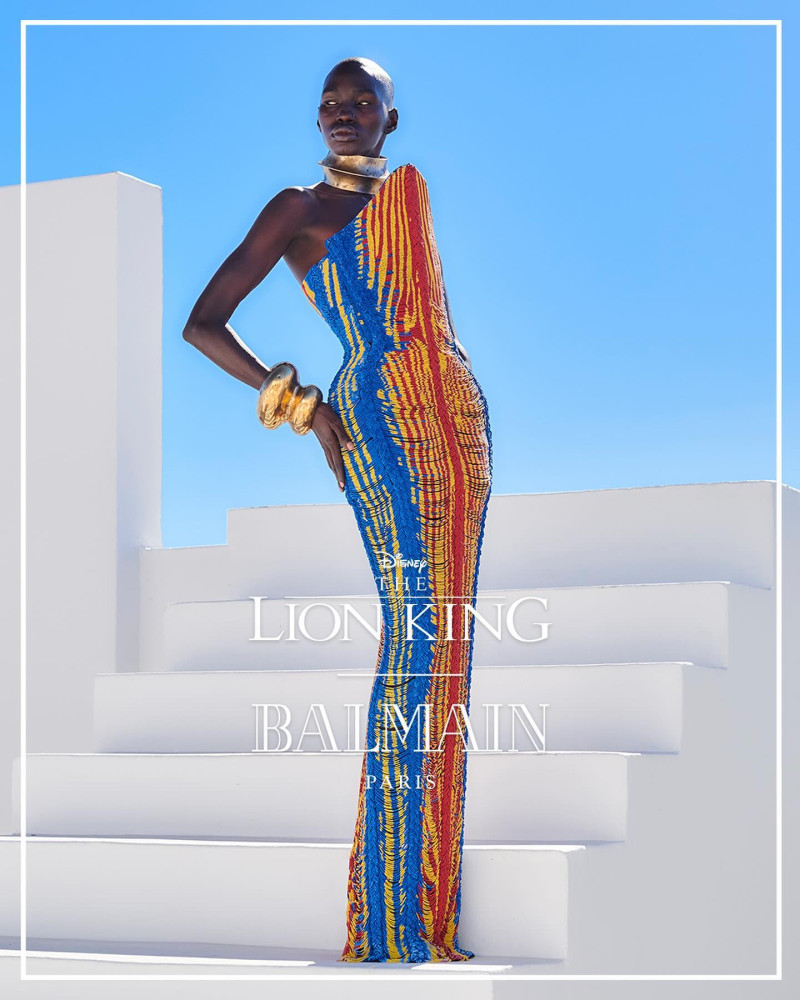 Balmain x The Lion King advertisement for Summer 2024