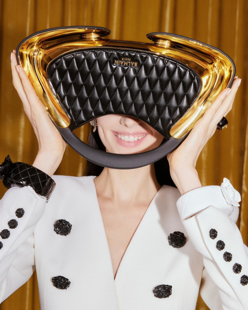 Balmain advertisement for Spring/Summer 2024