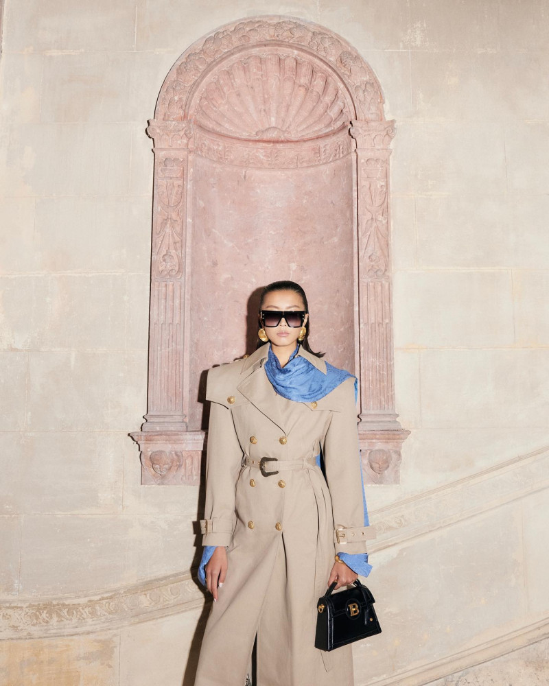 Balmain advertisement for Resort 2024