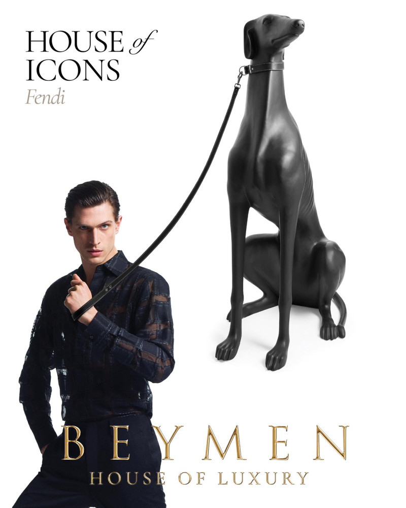 Edoardo Sebastianelli featured in  the Beymen advertisement for Spring/Summer 2025