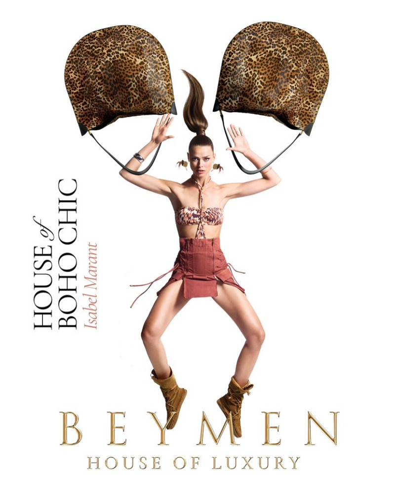 Birgit Kos featured in  the Beymen advertisement for Spring/Summer 2025