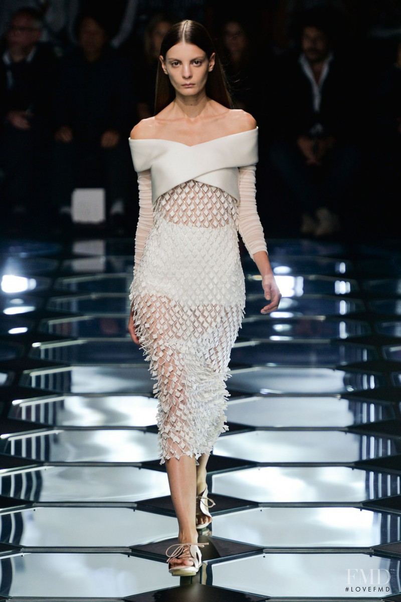 Audrey Nurit featured in  the Balenciaga fashion show for Spring/Summer 2015