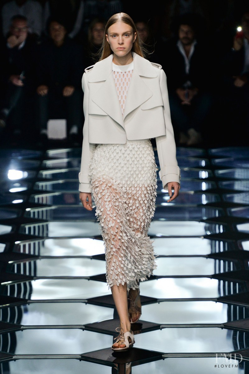 Hedvig Palm featured in  the Balenciaga fashion show for Spring/Summer 2015