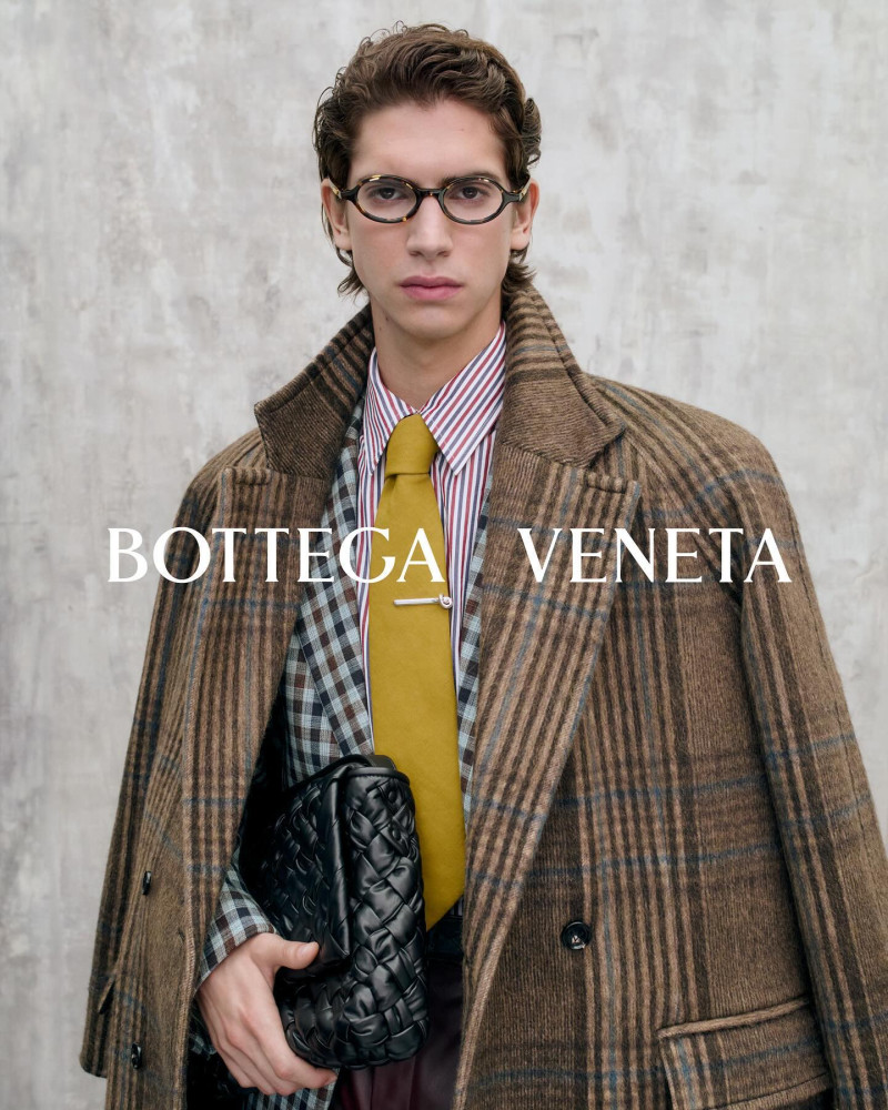 Hedi Ben Tekaya featured in  the Bottega Veneta advertisement for Resort 2025