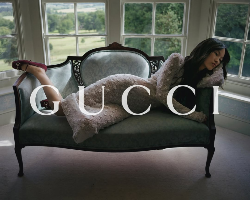 Gucci advertisement for Cruise 2025