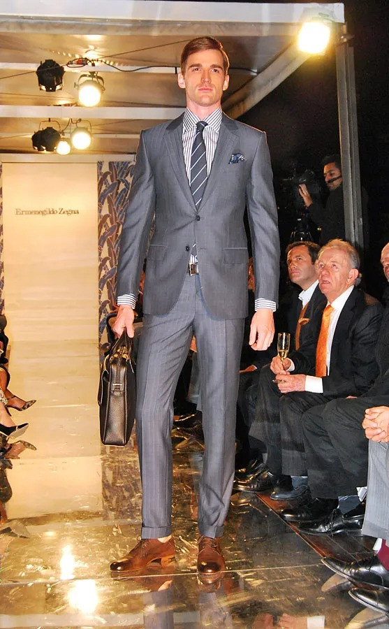 Ermenegildo Zegna fashion show for Spring/Summer 2013
