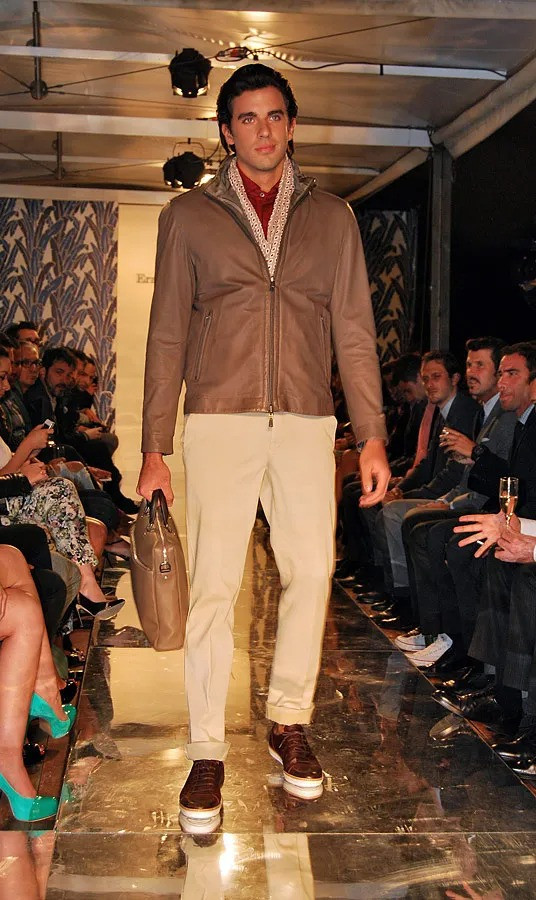 Ermenegildo Zegna fashion show for Spring/Summer 2013