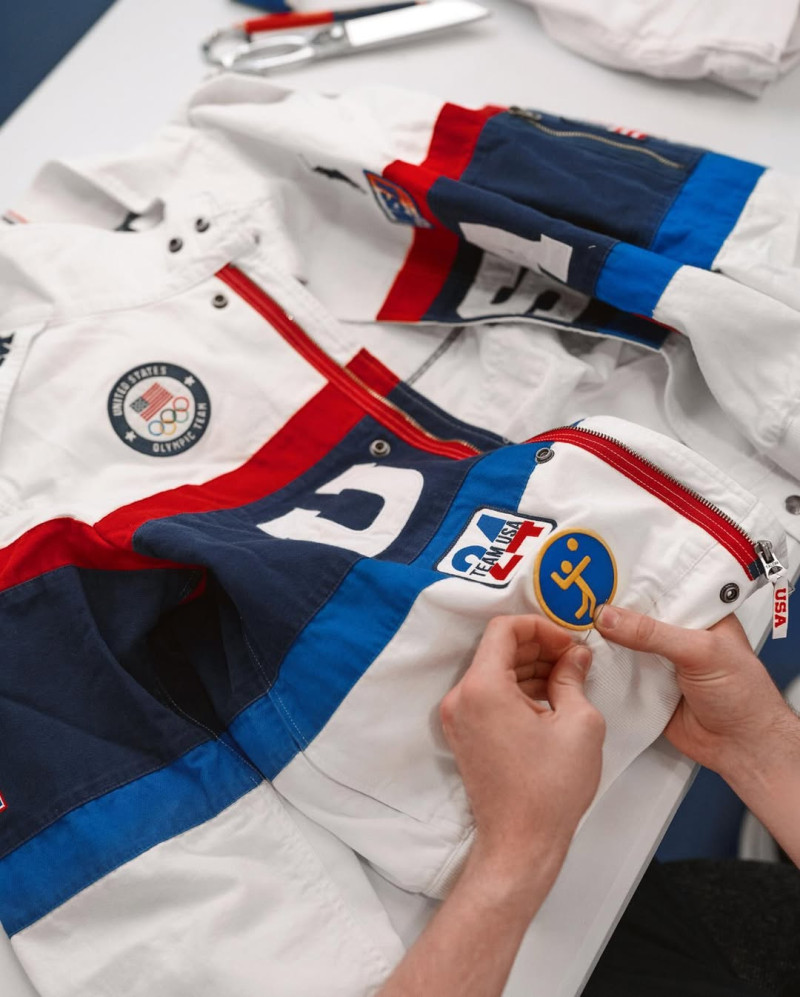 Polo Ralph Lauren Team USA advertisement for Summer 2024