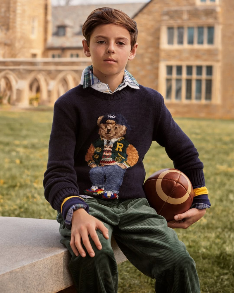Polo Ralph Lauren Kids advertisement for Pre-Fall 2024