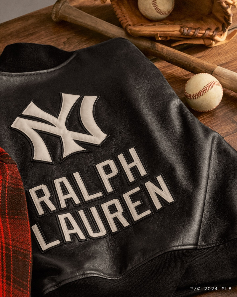 Polo Ralph Lauren xMLB advertisement for Holiday 2024