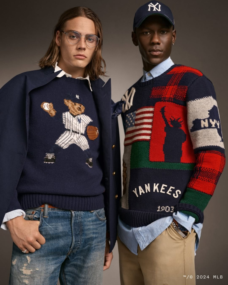 Polo Ralph Lauren xMLB advertisement for Holiday 2024