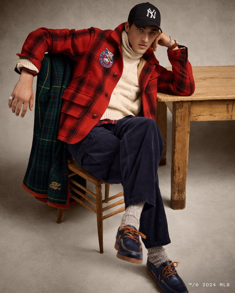 Polo Ralph Lauren xMLB advertisement for Holiday 2024