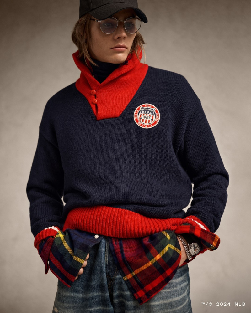 Polo Ralph Lauren xMLB advertisement for Holiday 2024