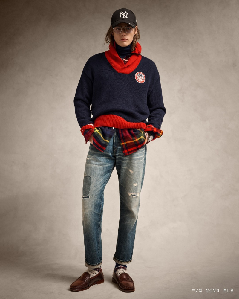 Polo Ralph Lauren xMLB advertisement for Holiday 2024