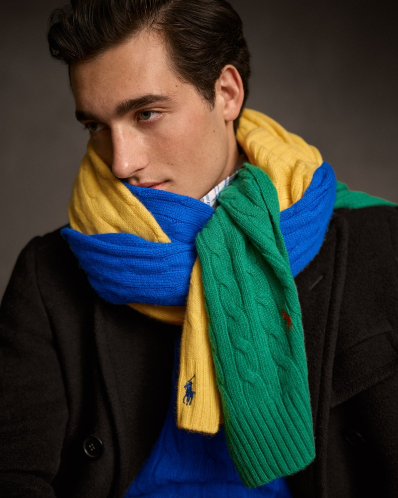 Polo Ralph Lauren RL Cable Knit advertisement for Holiday 2024