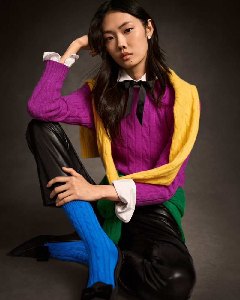 Polo Ralph Lauren RL Cable Knit advertisement for Holiday 2024
