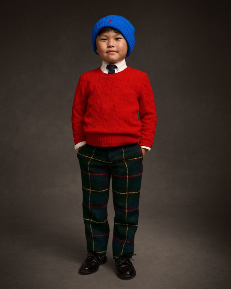 Polo Ralph Lauren RL Cable Knit advertisement for Holiday 2024