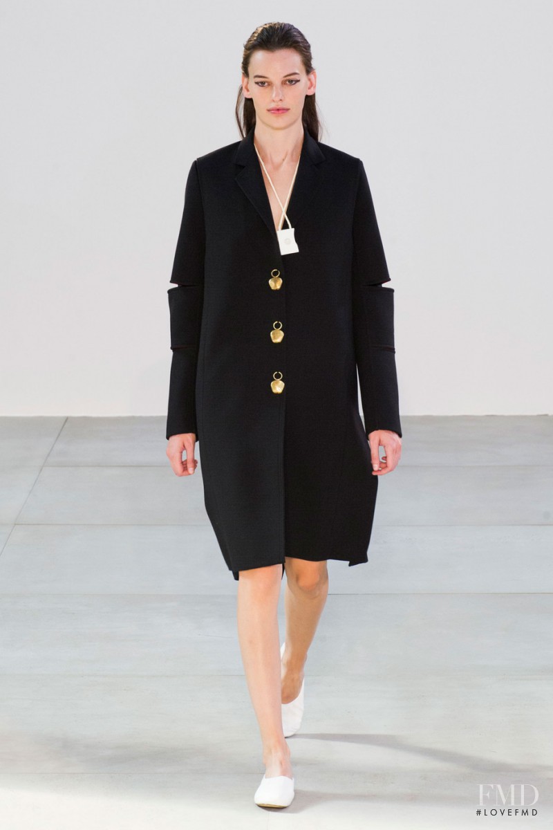 Amanda Murphy featured in  the Celine fashion show for Spring/Summer 2015