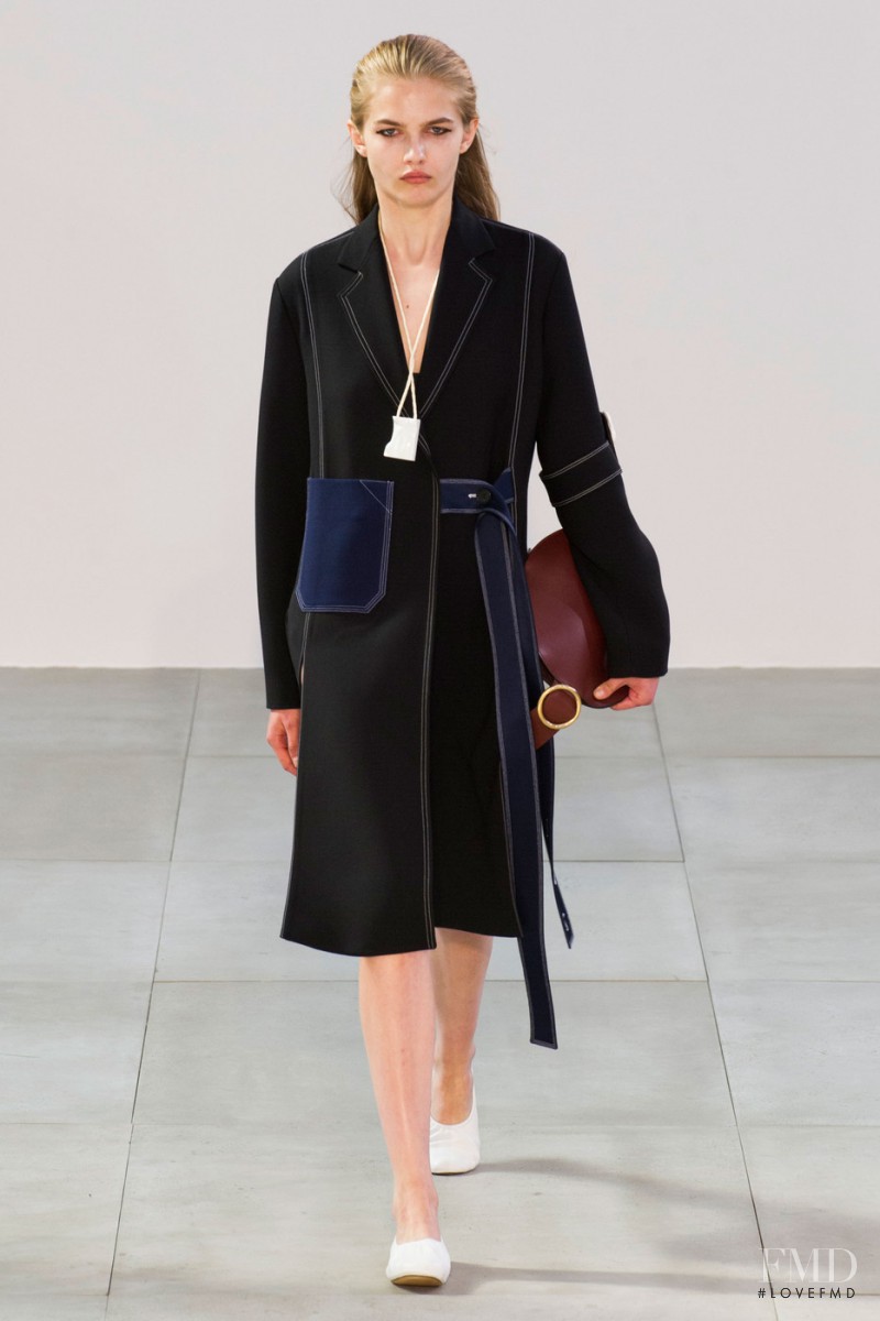Aneta Pajak featured in  the Celine fashion show for Spring/Summer 2015