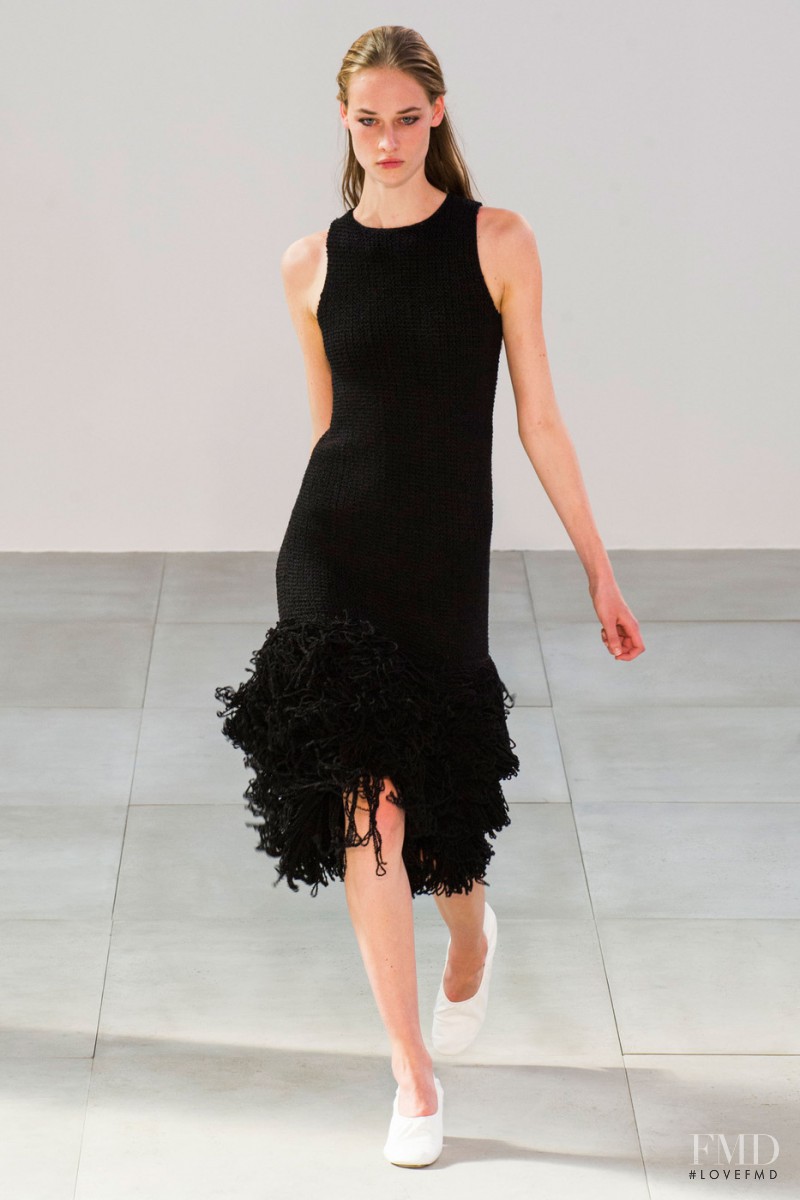 Anna Roos van Wijngaarden featured in  the Celine fashion show for Spring/Summer 2015