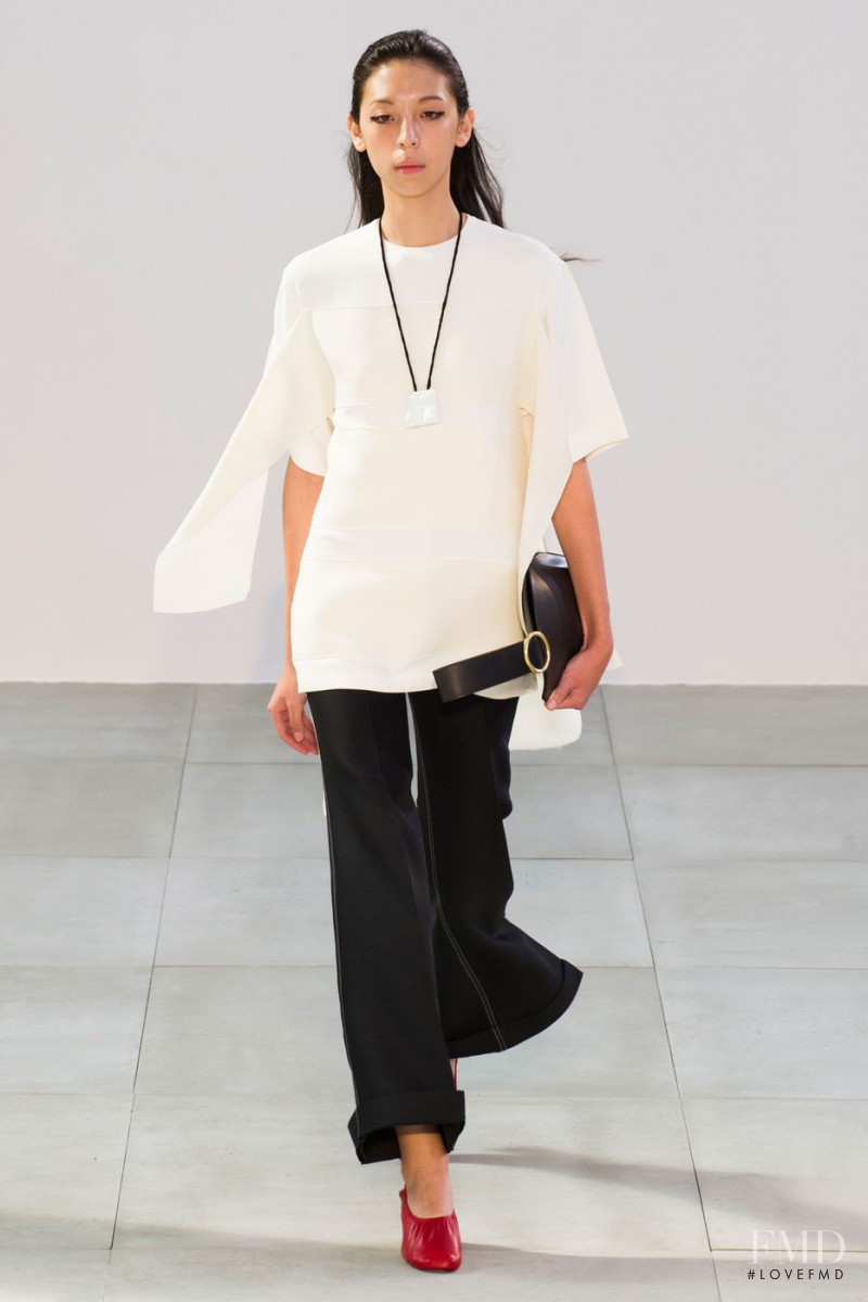 Issa Lish featured in  the Celine fashion show for Spring/Summer 2015