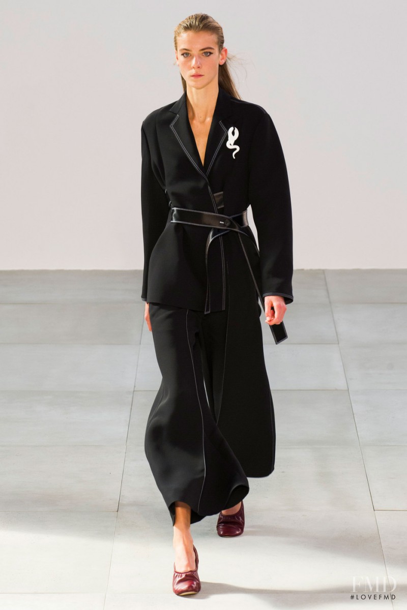 Phillipa Hemphrey featured in  the Celine fashion show for Spring/Summer 2015