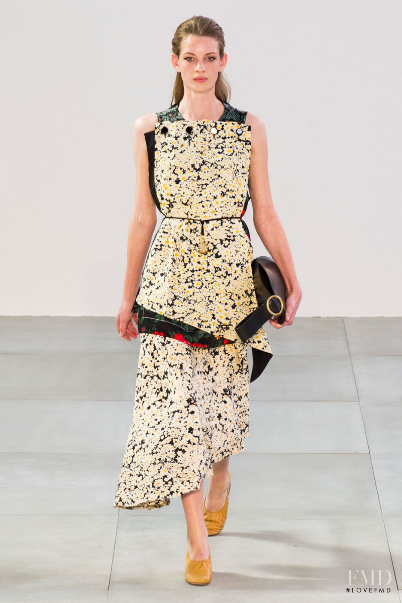 Ilvie Wittek featured in  the Celine fashion show for Spring/Summer 2015