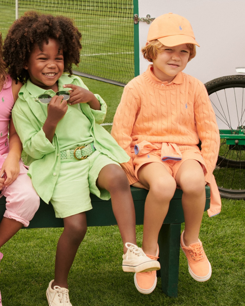 Polo Ralph Lauren Kids advertisement for Spring/Summer 2025