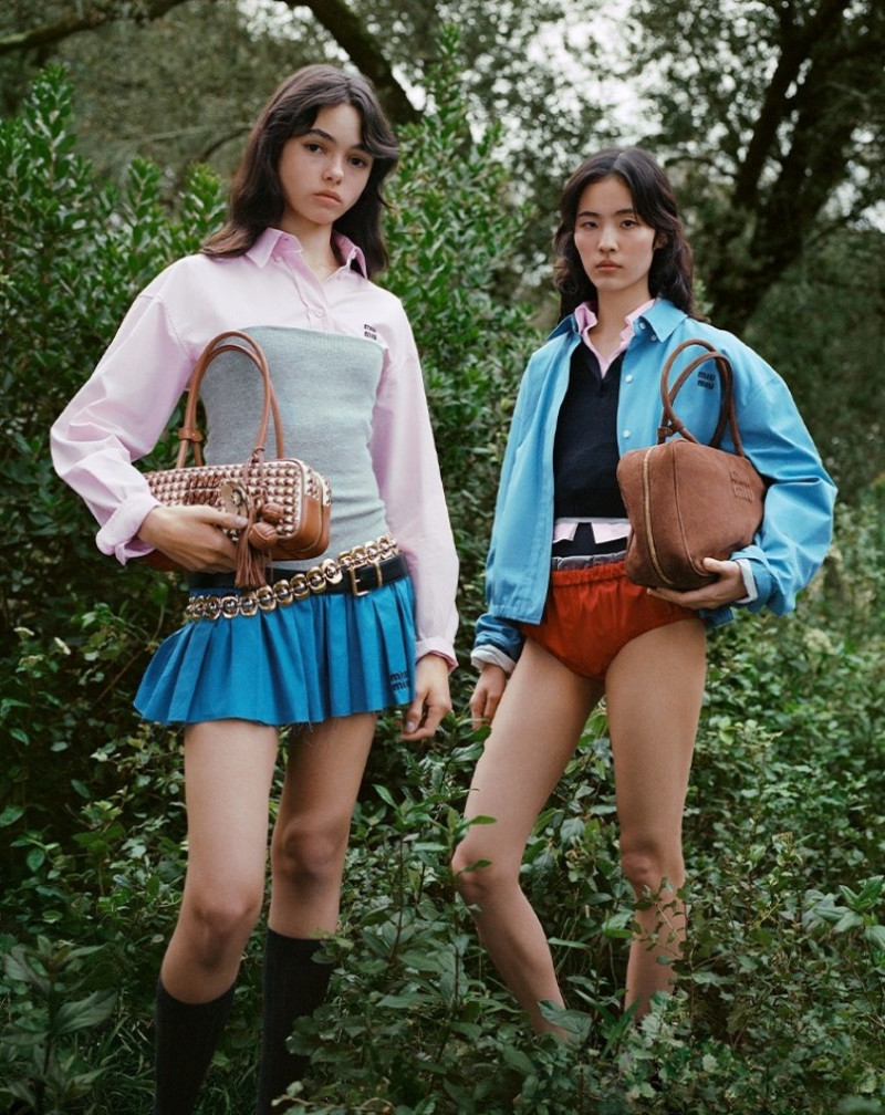 Miu Miu Miu Miu 2025 L’Ete Collection advertisement for Summer 2025