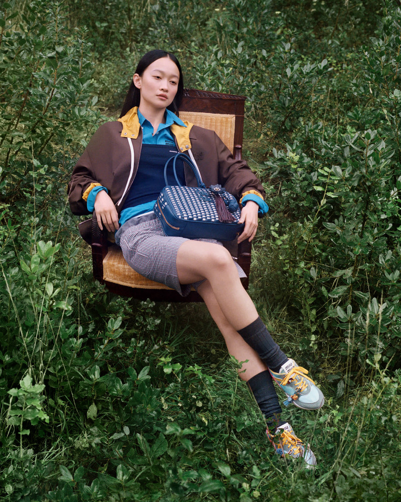 Miu Miu Miu Miu 2025 L’Ete Collection advertisement for Summer 2025