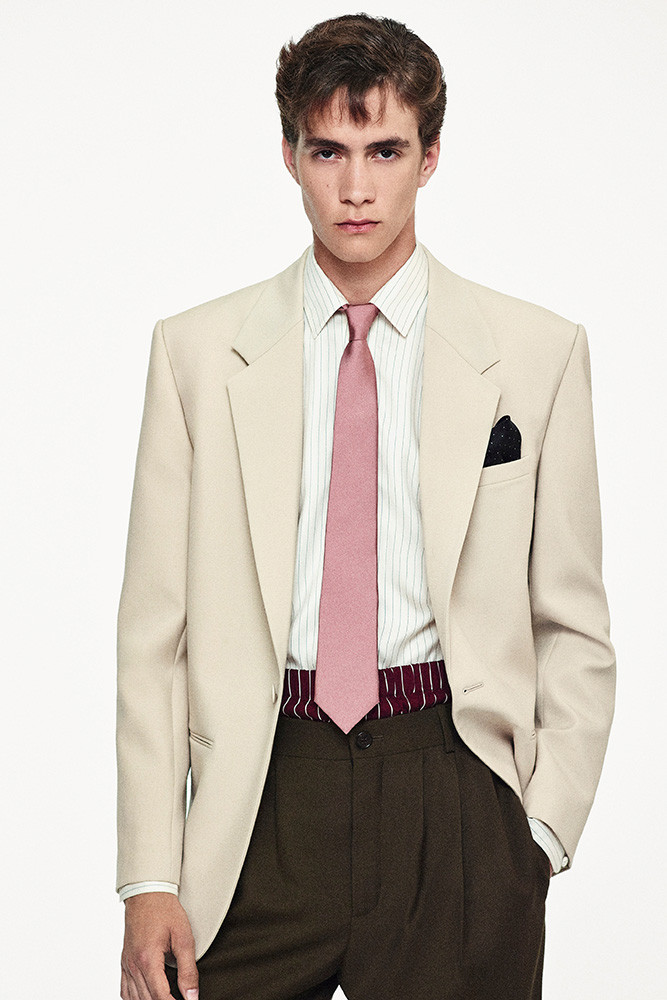 Marcelo Mendez featured in  the Saint Laurent advertisement for Spring/Summer 2025