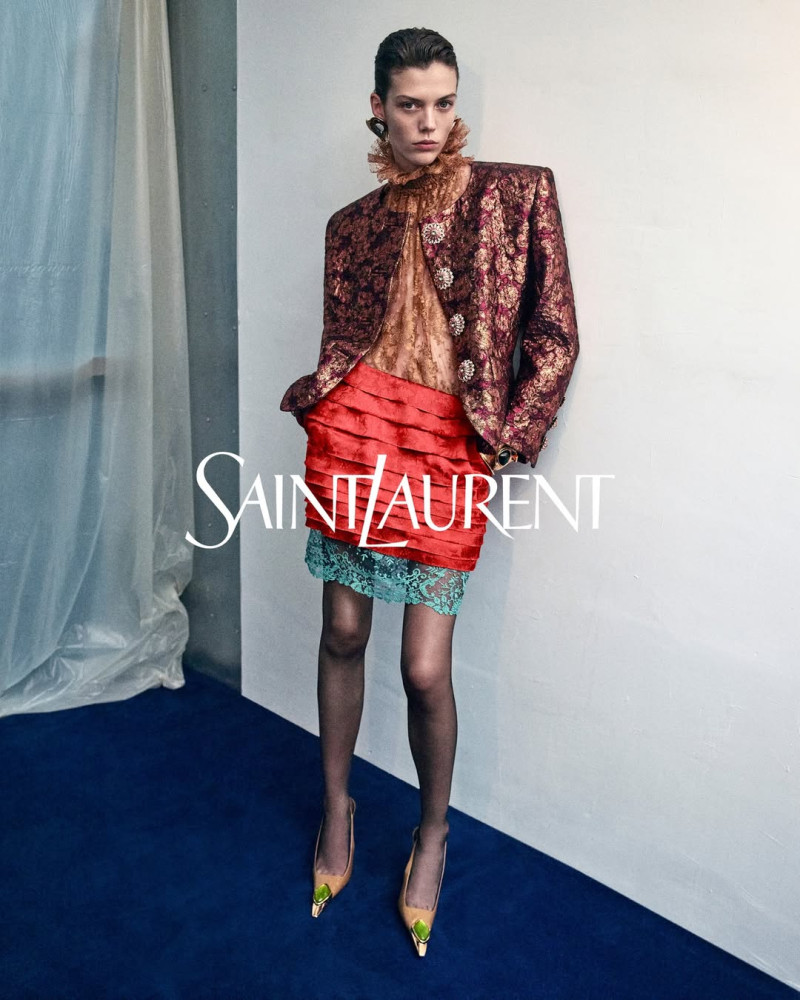 Saint Laurent advertisement for Summer 2025