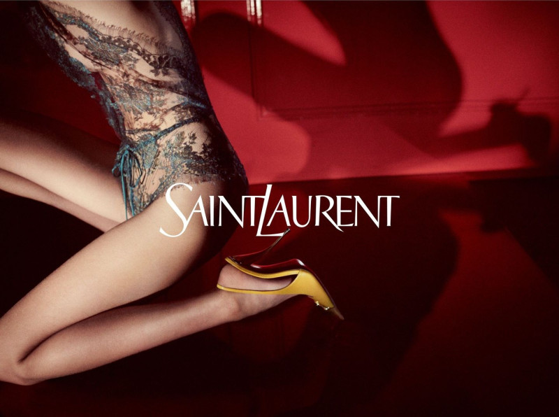 Saint Laurent advertisement for Summer 2025
