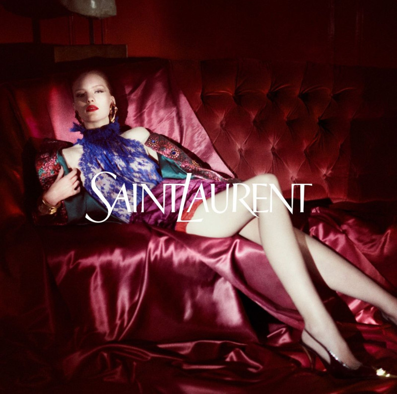 Saint Laurent advertisement for Summer 2025