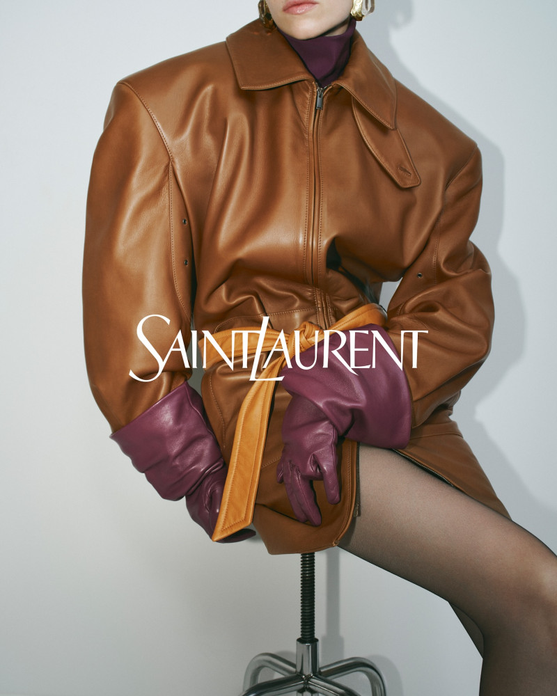 Saint Laurent lookbook for Winter 2025