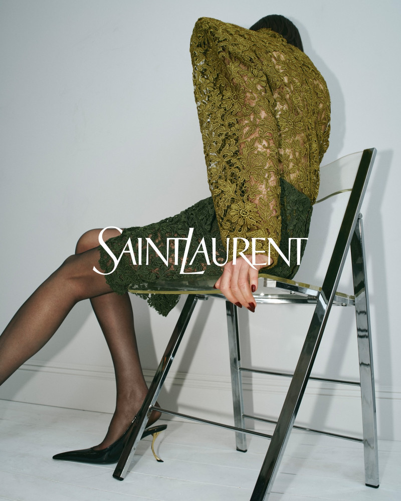 Saint Laurent lookbook for Winter 2025