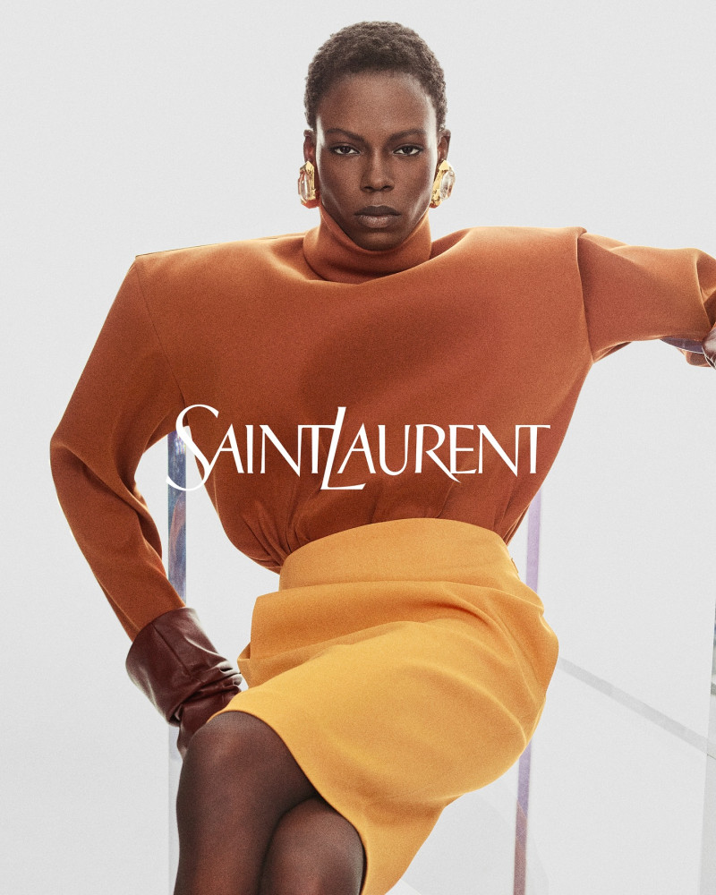 Saint Laurent lookbook for Winter 2025