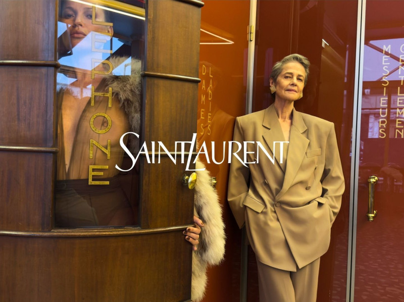 Saint Laurent advertisement for Winter 2024