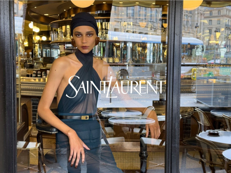 Saint Laurent advertisement for Winter 2024