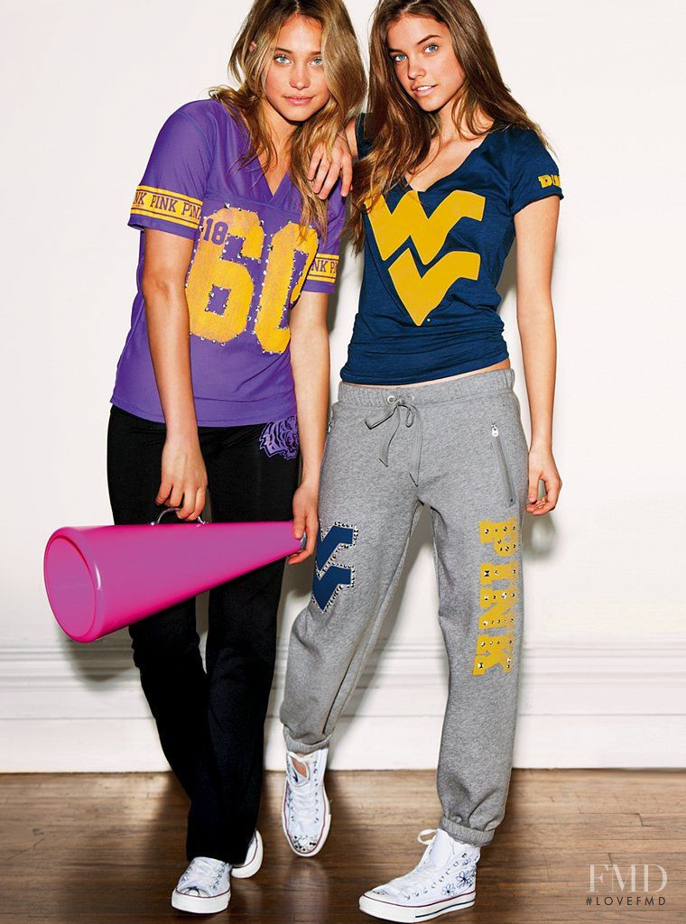 Barbara Palvin featured in  the Victoria\'s Secret PINK catalogue for Autumn/Winter 2010