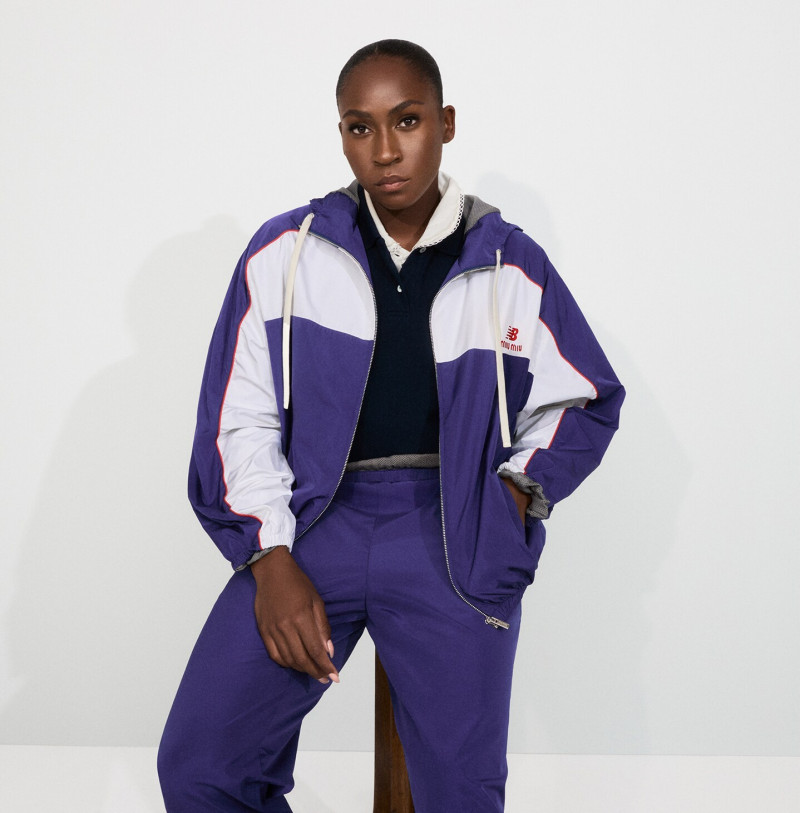 Miu Miu New Balance X Miu Miu advertisement for Summer 2025