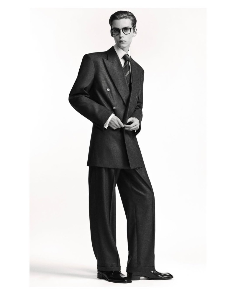 Saint Laurent lookbook for Winter 2024